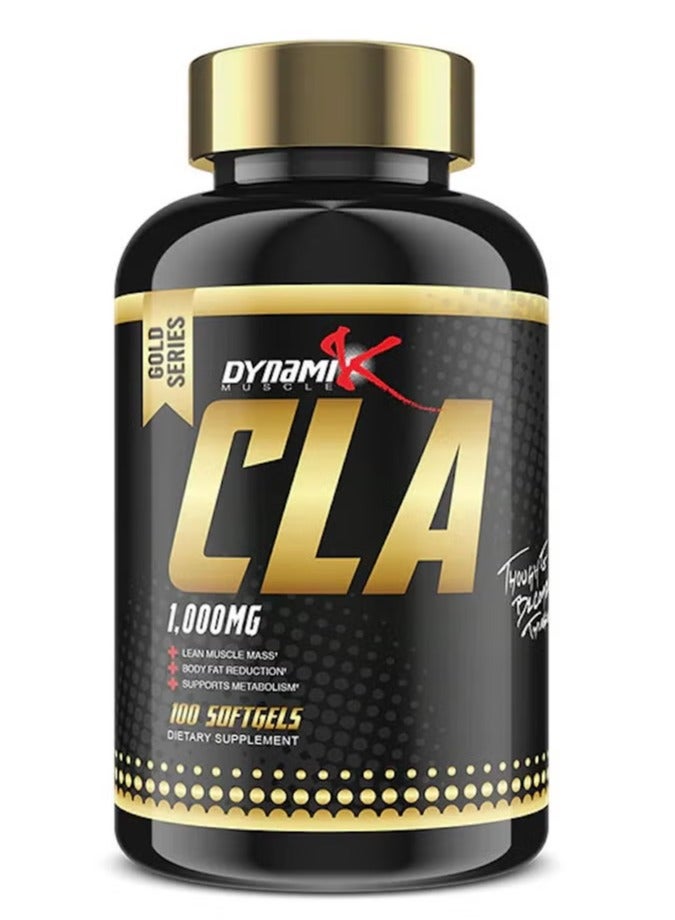 CLA 1000mg 100 softgels, Supports Metabolism, Boosts Energy & Enhances Lean Muscle