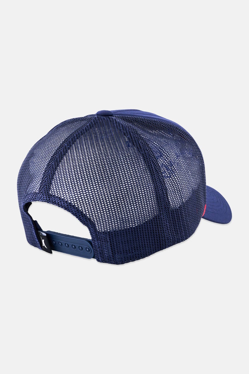 Hurley Men Embroiderd Adjustable Tucker Cap, Navy - Image 2