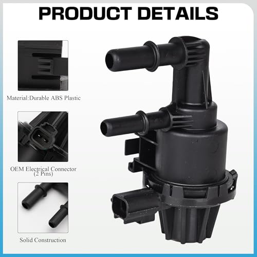 PANNUOSCS Vapor Canister Purge Valve 911-281 Compatible with 2008 2009 2010 2011 2012 Ford Escape Fusion Focus Flex Taurus/Lincoln MKZ MKS MKT/Mercury Mountaineer Milan Evap Purge Valve Solenoid 7U5Z9C915D - Image 2