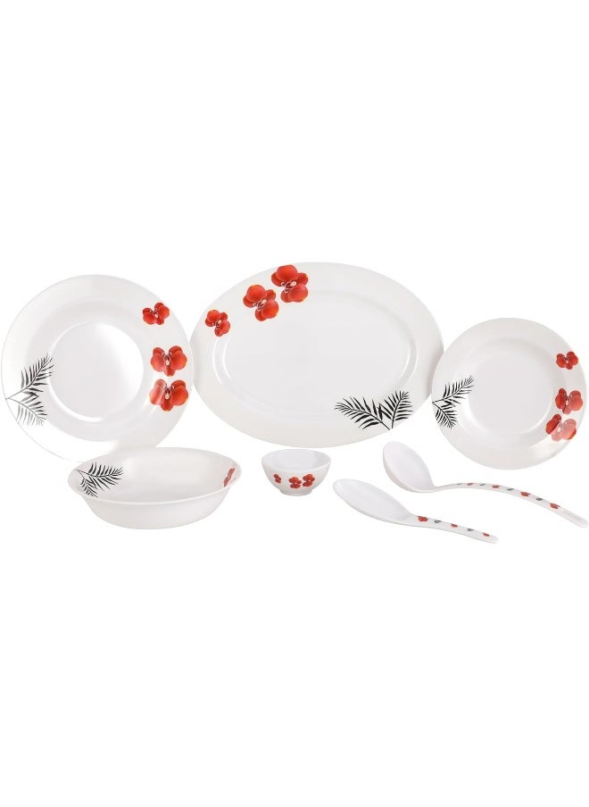 DELCASA - Delcasa DC3393 Melamine Dinner Set 22-Piece Set - Image 1