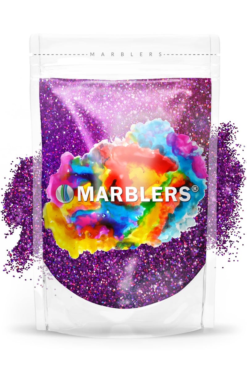 MARBLERS Holographic Glitter Holo Magenta 3oz 85g  Fine  NonToxic Vegan CrueltyFree  Face Body Eyeshadow Hair Festival Party Makeup  Nail Art Polish  Resin Tumbler Slime Craft