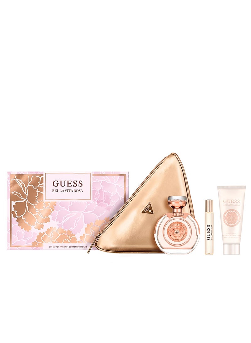 Guess Bella Vita Rose Set Eau de Toilette 100ml + Eau de Toilette 15 + Body Lotion 100ml + Bag