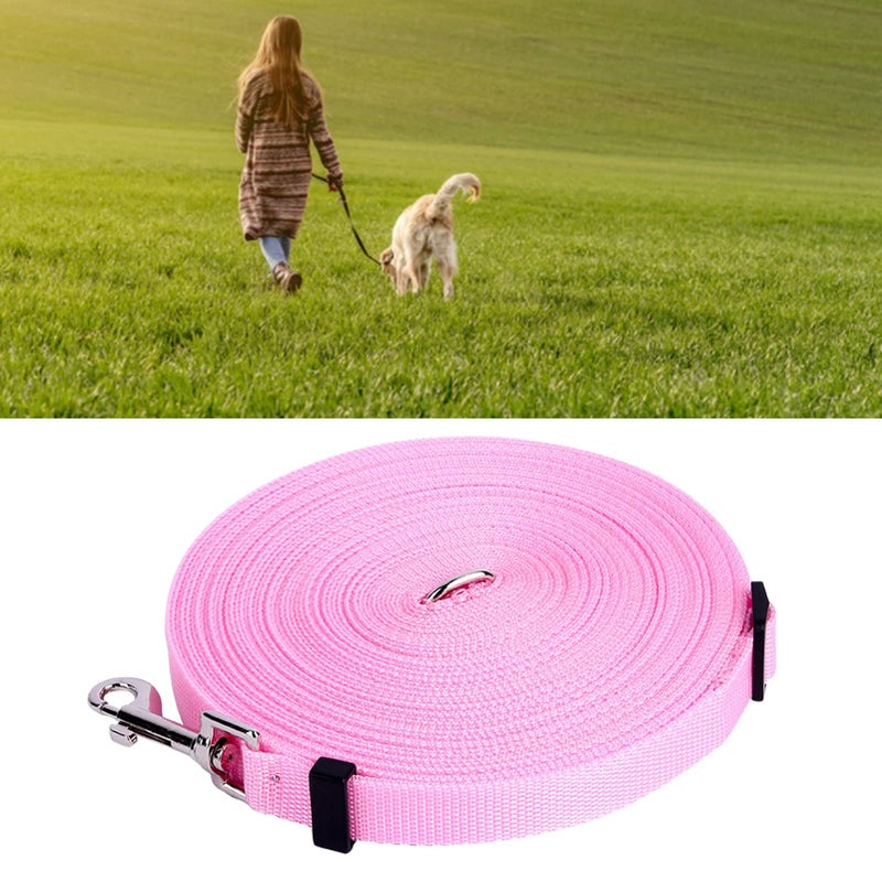 Pink Dog Training Leash 32 8FT Heavy Duty Long Rope for Large Medium Small Dogs - Image 3