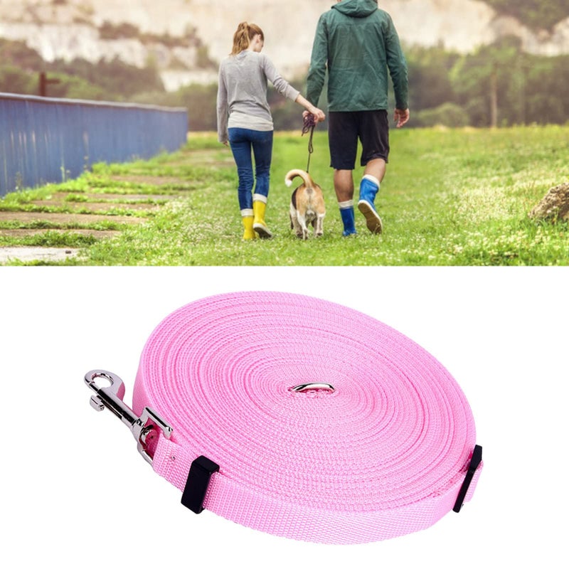 Pink Dog Training Leash 32 8FT Heavy Duty Long Rope for Large Medium Small Dogs - Image 5