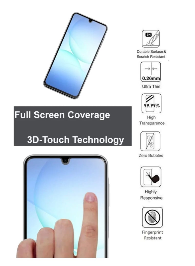 ستيكر A17 شاشة حماية من الزجاج لهاتف سامسونج جالاكسي A17 - Image 3
