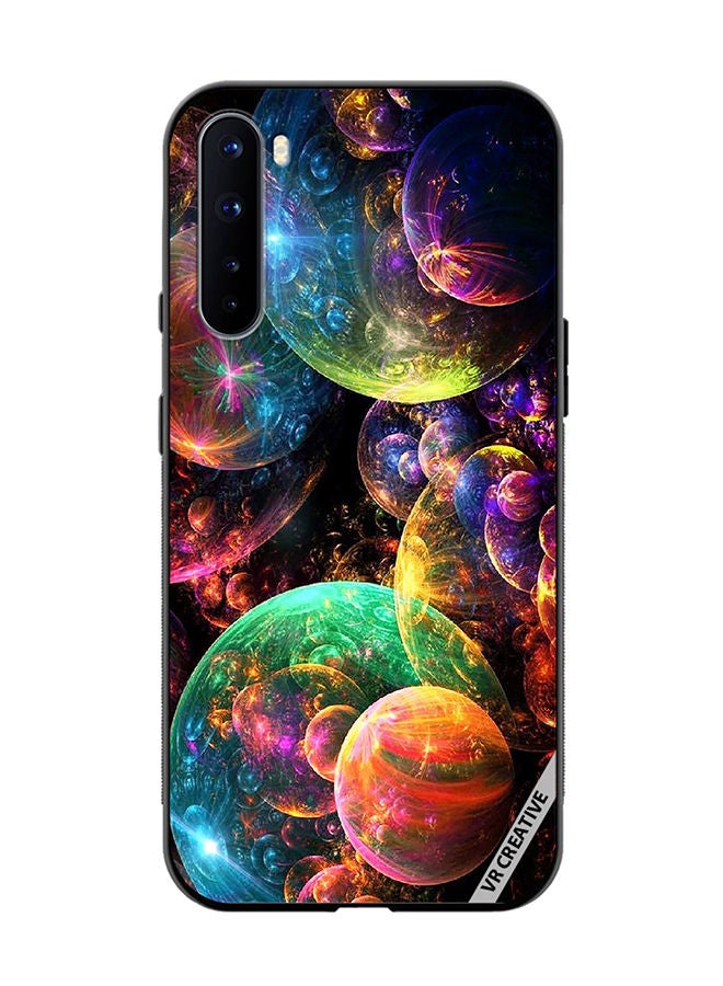 VR CREATIVE Protective Case Cover For OnePlus Nord Galaxy Design Multicolour - Image 1