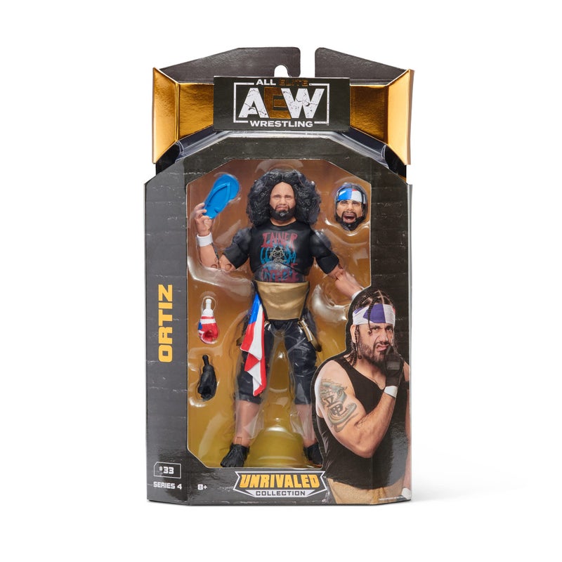 AEW AEW0031 Unrivaled Collection Ortiz-6.5-Inch Action Figure-Series 4 - Image 2