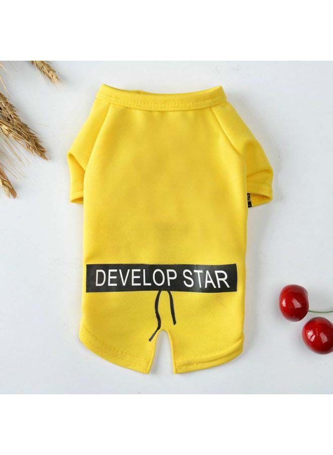 NIBEMINENT Spring Summer Shirt Yellow 30x30x10cm - Image 1