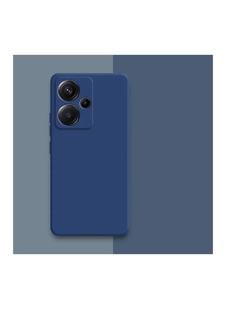 Generic Xiaomi Redmi 13C 5G Case, Thin TPU Cover with Camera Protection Anti-Scratch Slim Fit Flexible Phone Case for Redmi 13C 5G (Blue) 