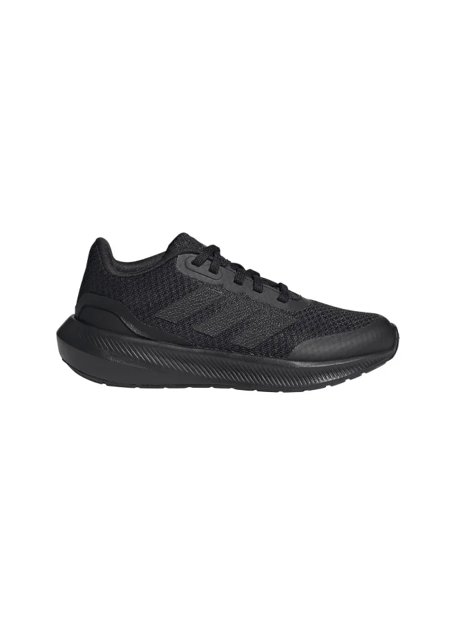اديداس adidas Runfalcon 3.0 K Black Running Shoes 10K