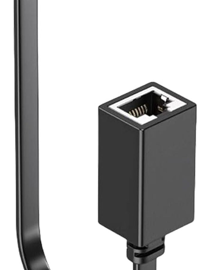 Cat7 Ethernet Extension Cable 50cm Shielded Male to Female RJ45 Connector - Image 1