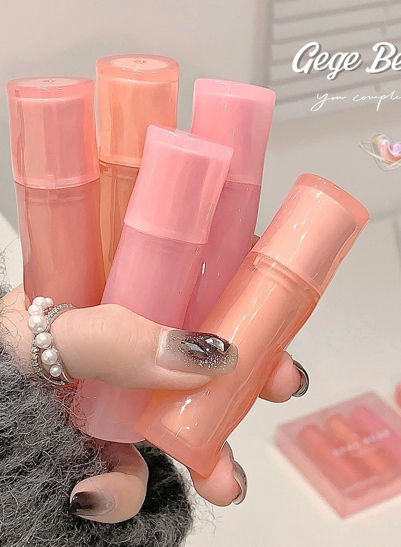 Gege bear Long Lasting Moisturizing Waterproof Non Stick Non Fading Mirror Glossy Lipstick for All Skin Types 03 - Image 4