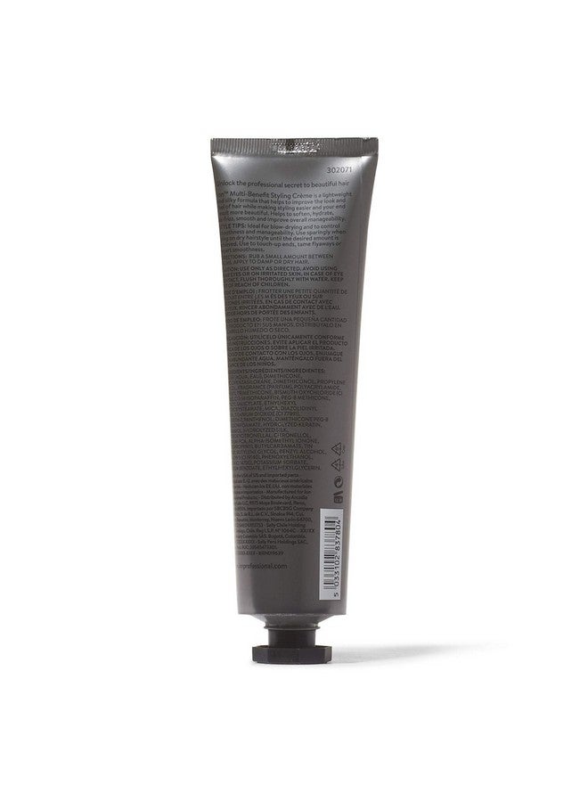 ION On Multi Benefit Styling Creme Lightweight Hydrating Antifrizz Smoothing Flexible Hold Paraben Free - Image 3