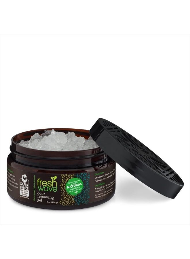 Fresh Wave Odor Removing Gel, 7 oz. | Pack of 3 | Odor Absorbers for Home | Safer Odor Relief | Natural Plant-Based Odor Eliminator | Every 7 oz. lasts 15-30 Days | For Cooking, Trash & Pets - Image 5