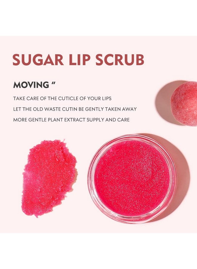 ZUK Lip Care Kit Hydrating Lip Glow Oil Moisturizing Lip Mask Exfoliating Lip Scrub 3 Pcs Lip Care Plumping Makeup Set For Shiny And Nourishing Lips Dry Lips Treatment - Image 5