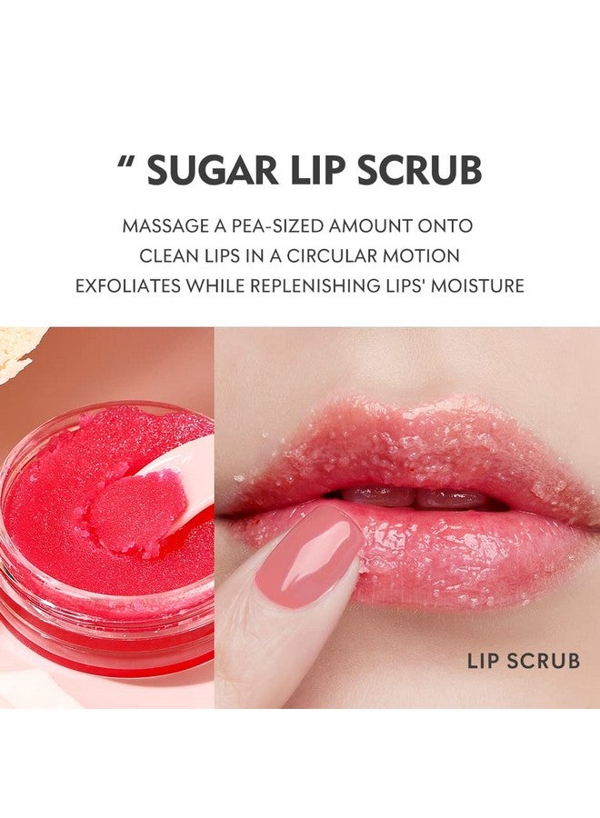 ZUK Lip Care Kit Hydrating Lip Glow Oil Moisturizing Lip Mask Exfoliating Lip Scrub 3 Pcs Lip Care Plumping Makeup Set For Shiny And Nourishing Lips Dry Lips Treatment - Image 4