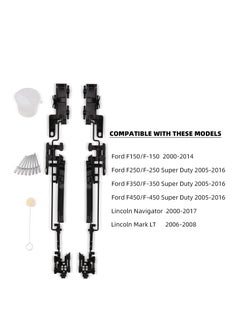 Excefore Sunroof Repair Kit, Compatible with Ford F150/F250/F350/F450, Assembly Parts Replace, 02ESR1201ABK Sunroof Track Assembly  - Image 5