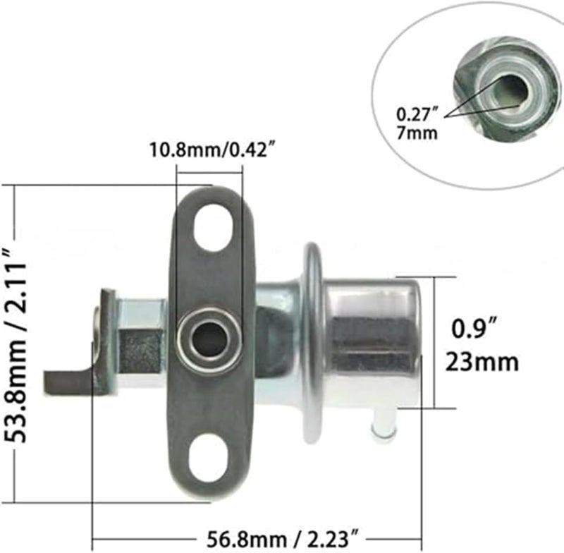 QASULER Fuel Pressure Regulator 3.0BAR for Toyota - Image 2