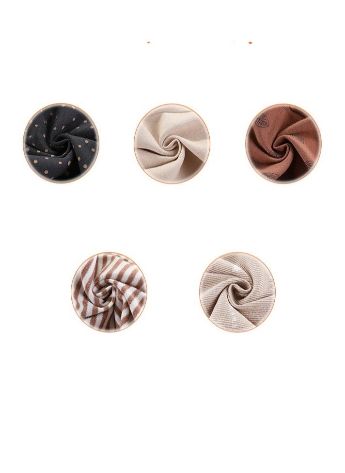 5-Pack Of Elastic Breathable Cotton Trousers For Infants And Young Children - Image 3