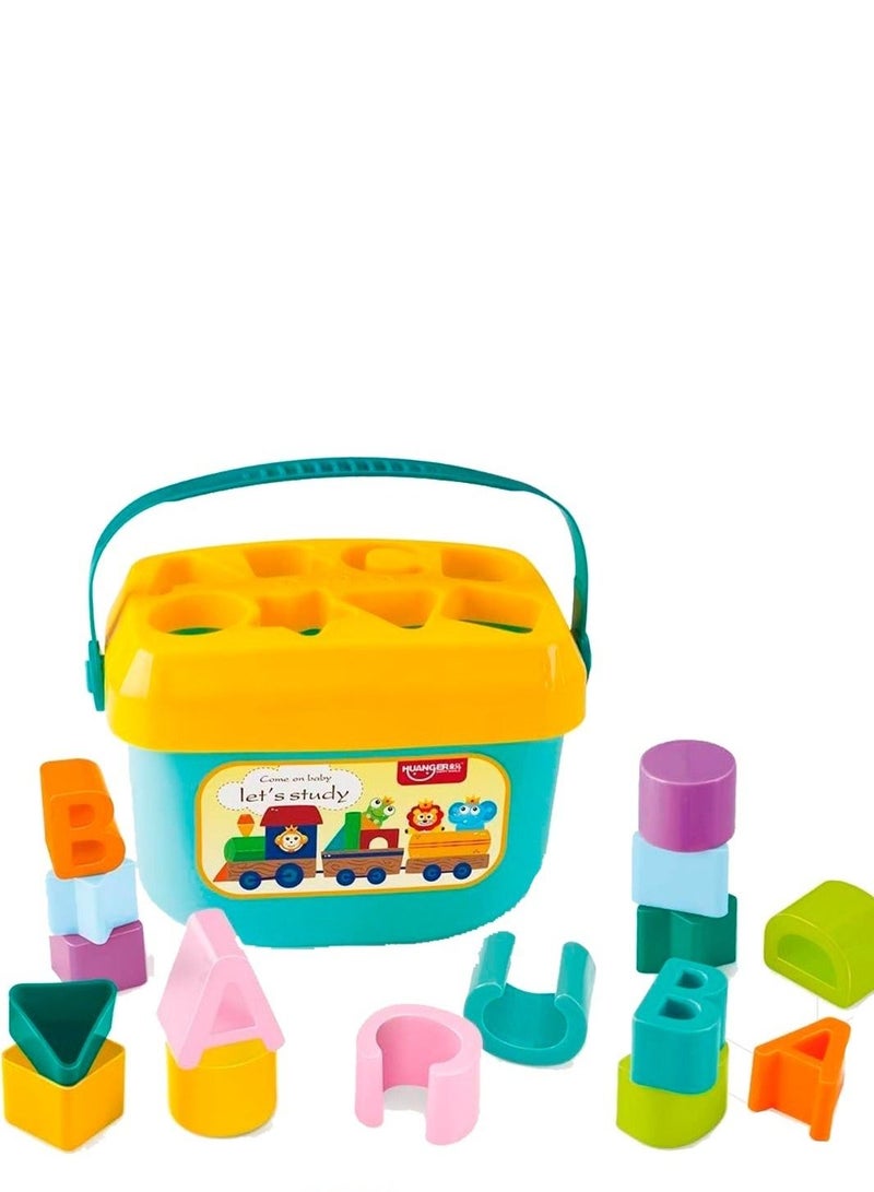 16-Piece Baby First Blocks Set  - Image 3