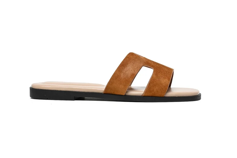 Suede Flat Flip Flop