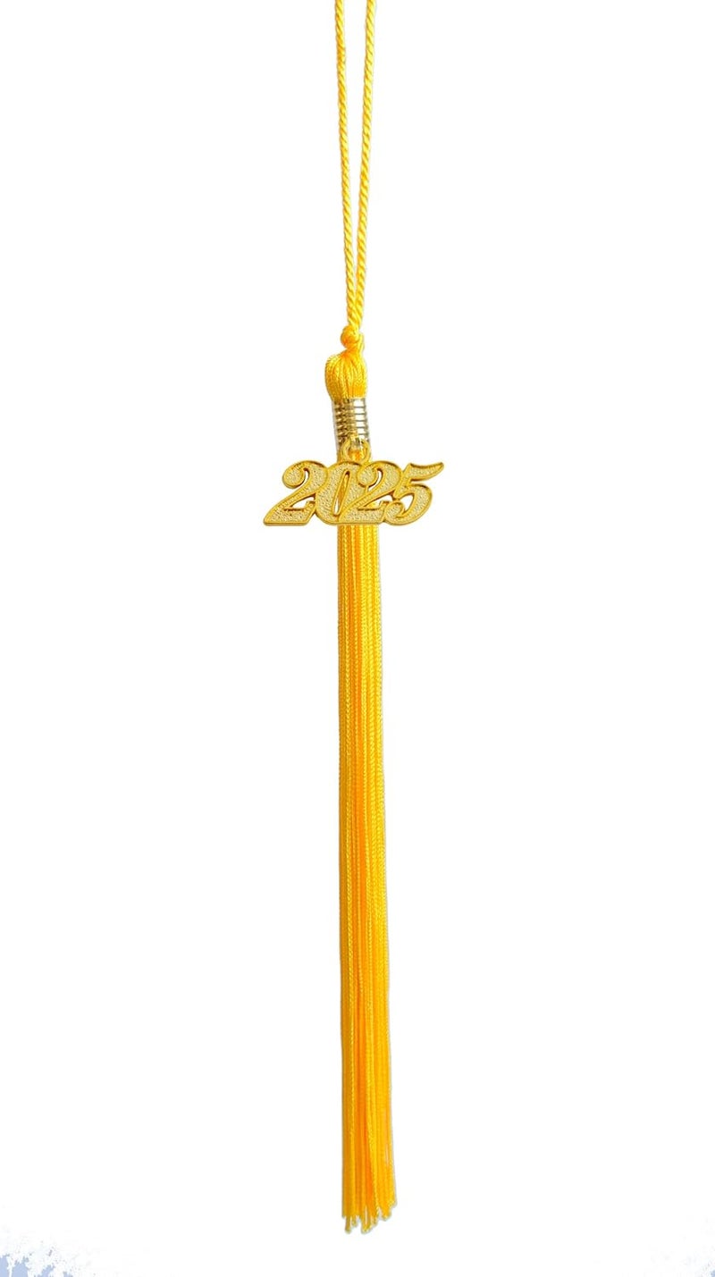 Golden graduation cap tassel for the Class of 2025 10PCS - Image 3