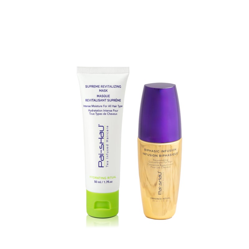 Pai-Shau Biphasic Infusion and Supreme Revitalizing Mask