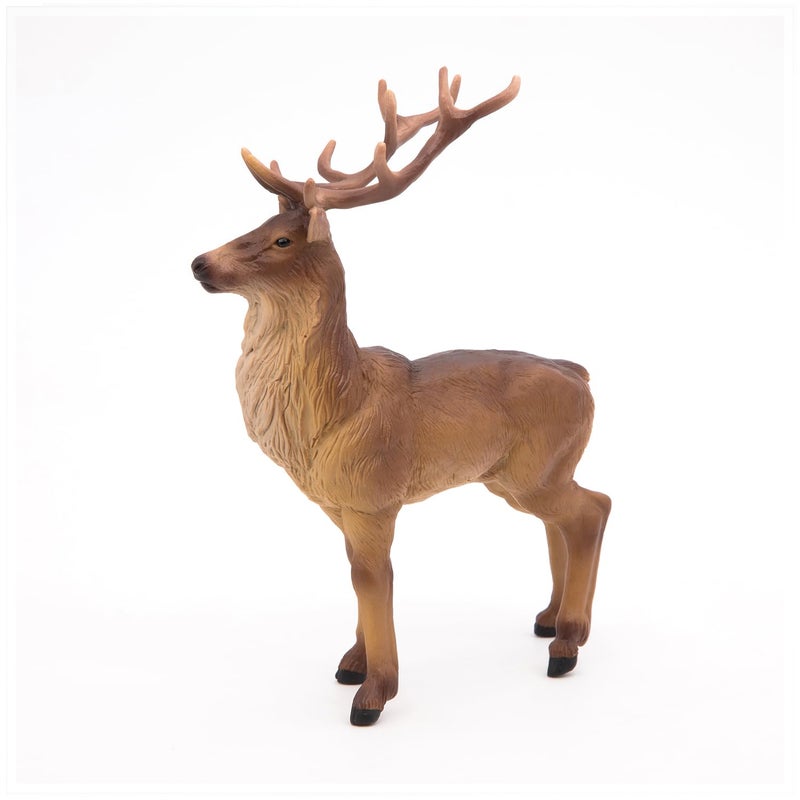 Papo -Hand-Painted - Figurine -Wild Animal Kingdom - Stag -53008 -Collectible - for Children - Suitable for Boys and Girls- from 3 Years Old - Image 5