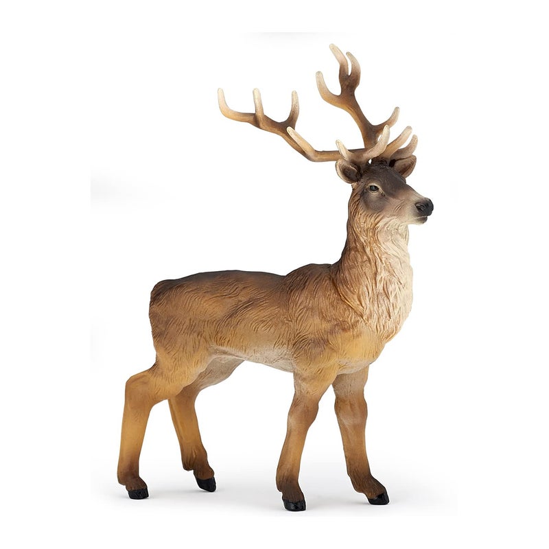 Papo -Hand-Painted - Figurine -Wild Animal Kingdom - Stag -53008 -Collectible - for Children - Suitable for Boys and Girls- from 3 Years Old - Image 1