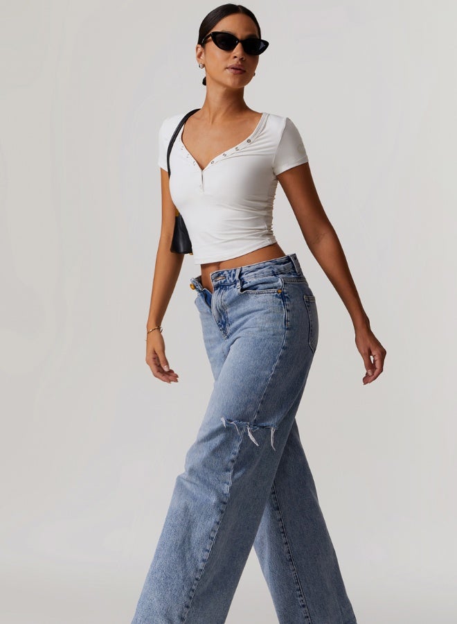 KAWN.YOGA Womens Crop Top Short Sleeves  - Image 5