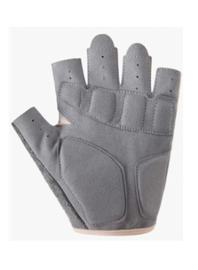 Generic Gym Hand Gloves with Anti-skid and Wear-resistant, Comfortable Exercise Gloves and Breathable Gym Gloves Weight Lifting Gloves, Pink M  - Image 2