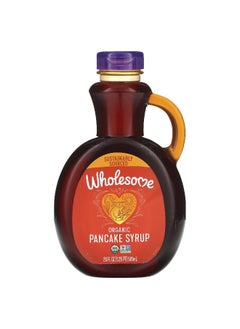 Wholesome Sweeteners Wholesome Sweeteners, Organic Pancake Syrup, 20 fl oz (591 ml)  - Image 1