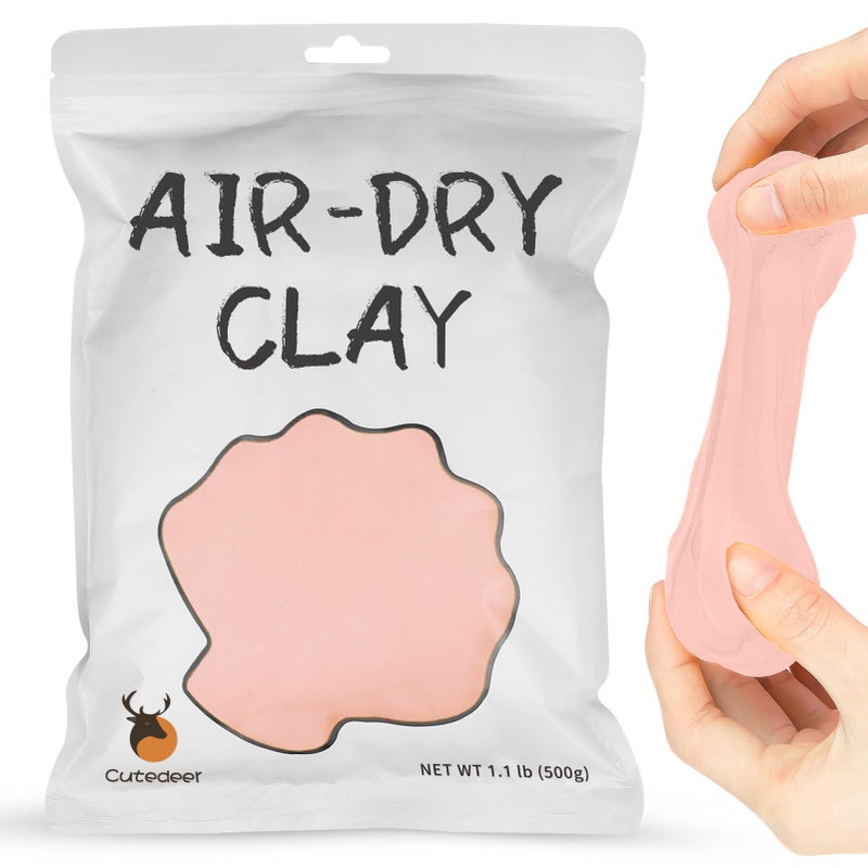 Cutedeer Skin Air Dry Clay 11lb Foam Modeling Clay Soft Squishy Molding for Kids Adults Arts Crafts Project Slime Supplies11lb 1 Pack Skin - Image 2