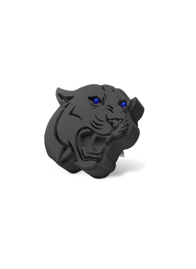MEDORI - Ceramic Car Air Freshener For Vent 2D Panther Head Bubble Gum a Fragrance With luxurious enchanting Aroma and Fragrance is made in France - Image 1