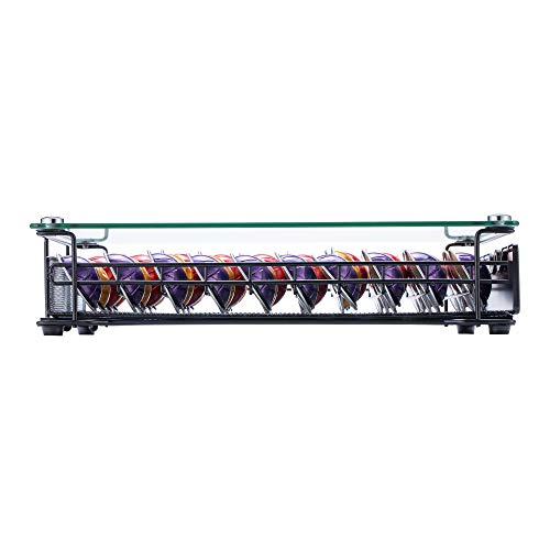 Rice rat Vertuo Capsule Holder Drawer for Nespresso With Glass For Cabinet Vertuoline Pod Storage Rack For Counter (Class-40 Pods) - Image 4