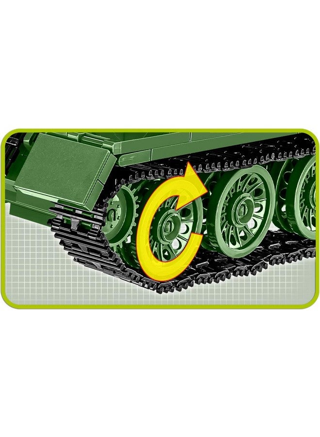 COBI Historical Collection Su 100 Spg Vehicle Green - Image 5