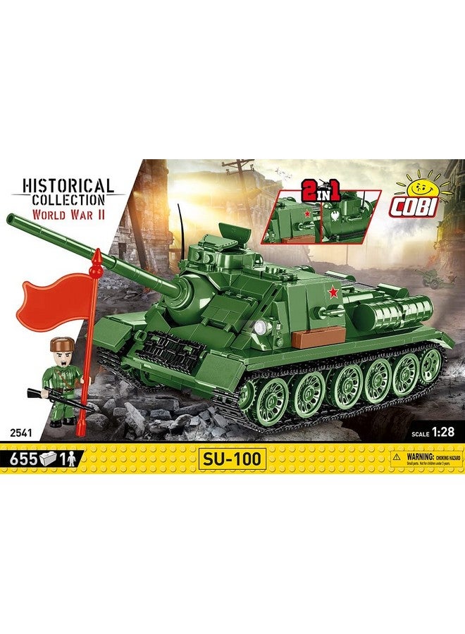 COBI Historical Collection Su 100 Spg Vehicle Green - Image 2