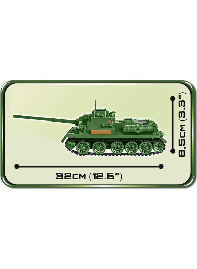 COBI Historical Collection Su 100 Spg Vehicle Green - Image 4