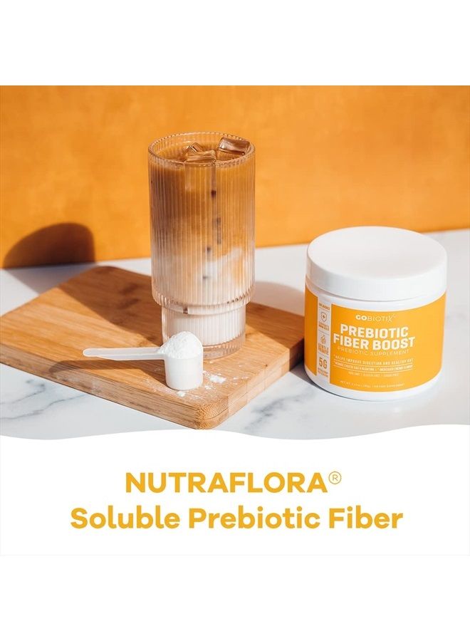 GoBiotix Prebiotic Fiber Supplement - Supports Gut Health and Digestive Regularity - Soluble Powder Fiber Supplement for Women + Men - Gummies Alternative - Gluten Free, Sugar Free, Keto, Vegan (1 Pack) - Image 3