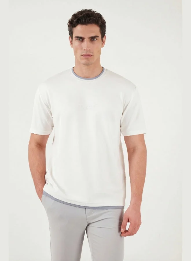 Buratti Regular Fit Crew Neck OYSHO Fabric T-Shirt Men's T-Shirt 5904091