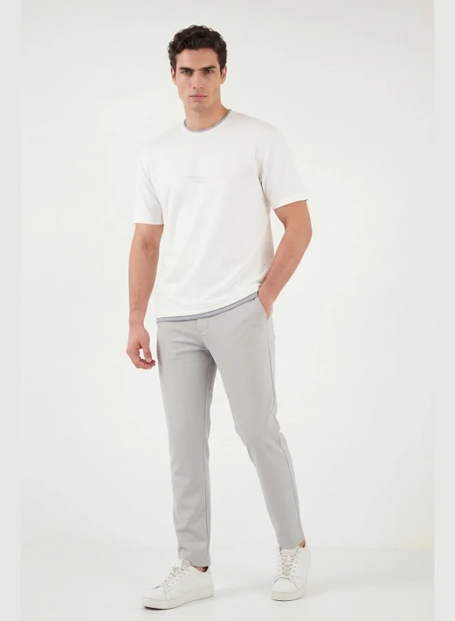 Buratti  Buratti Regular Fit Crew Neck OYSHO Fabric T-Shirt Men's T-Shirt 5904091 for Men | Best Price UAE