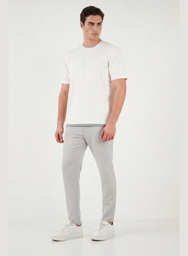 Buratti  Buratti Regular Fit Crew Neck OYSHO Fabric T-Shirt Men's T-Shirt 5904091 for Men | Best Price UAE