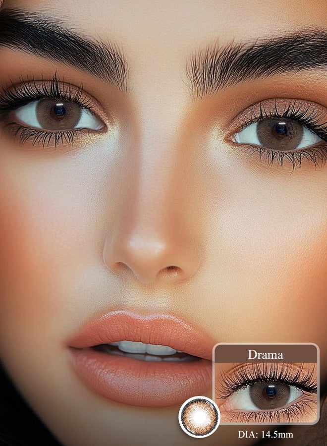 Freshlady Colored Contact Lenses Drama 14.50mm Yearly Disposable for Daily Wear - Image 1