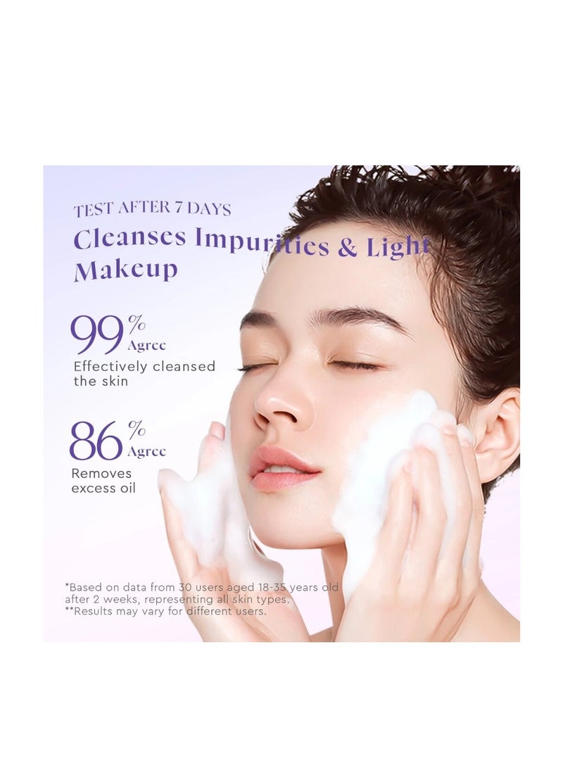 Glad2Glow Blueberry Ceramide Low Ph Gel Cleanser (70ml) - Image 2