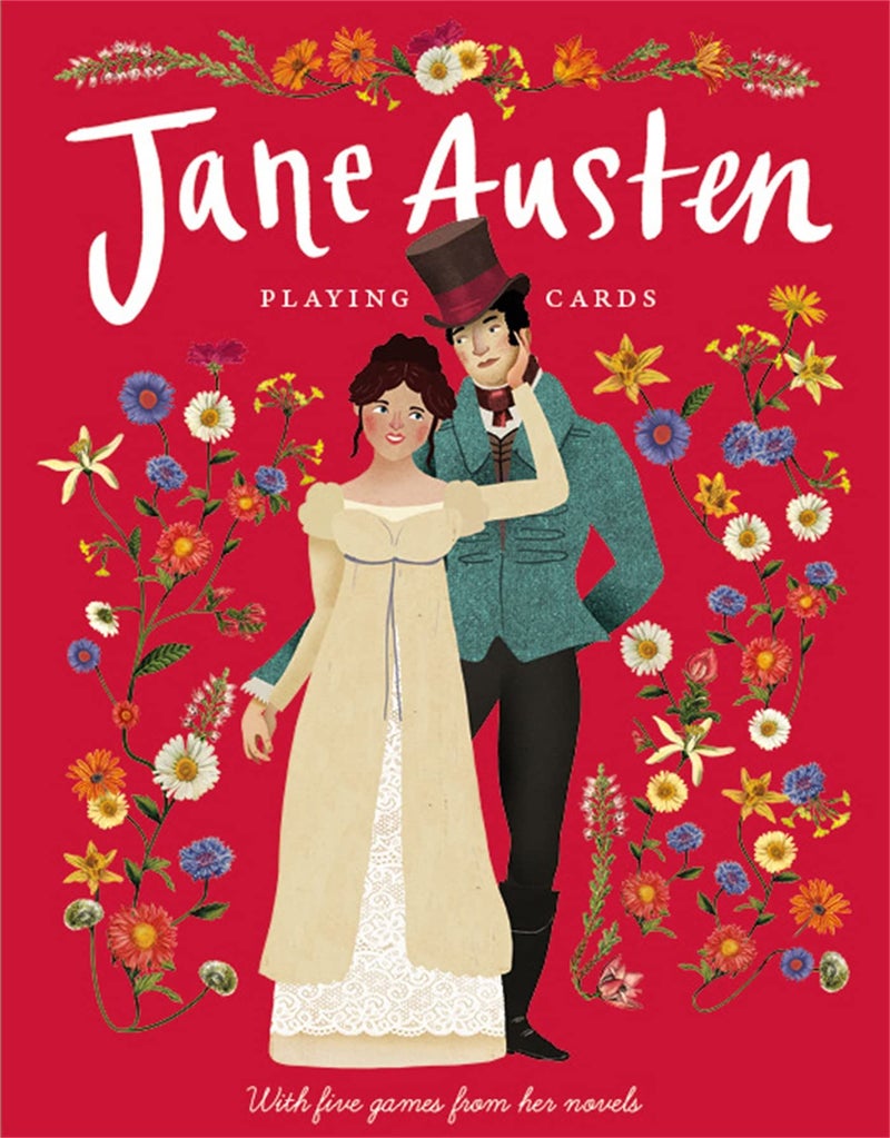 Laurence King Jane Austen Playing Cards: Rediscover 5 Regency Card Games - Image 1