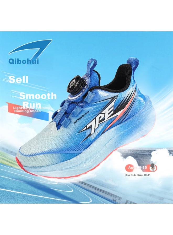 7-pe Boys' Sports Shoes Mesh Breathable Spring New Kids Running Shoes Youth Fitness Test Shoes