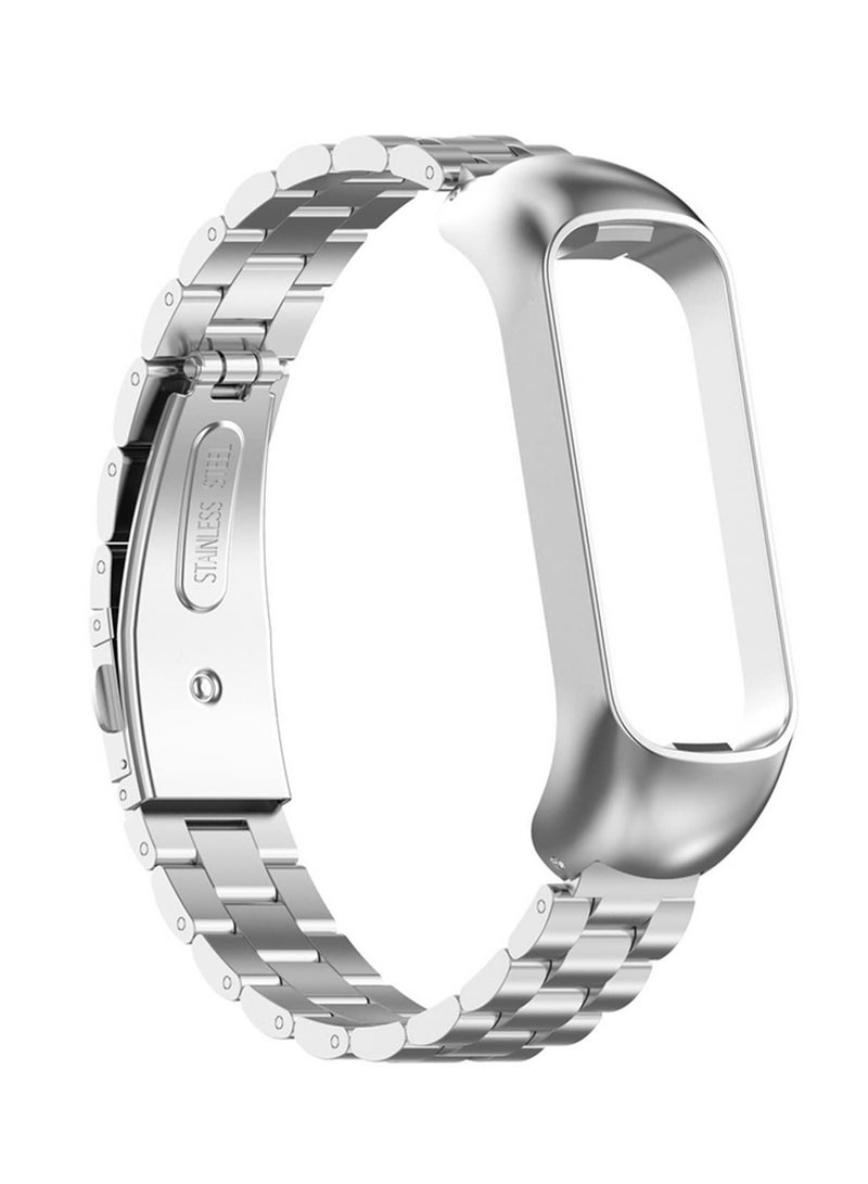 قطعة واحدة سوار معصم لسامسونج جالاكسي فيت 2، شريط من الفولاذ المقاوم للصدأ لسامسونج جالاكسي فيت 2 R220، ساعة، شريط معدن، إكسسوارات - Image 2