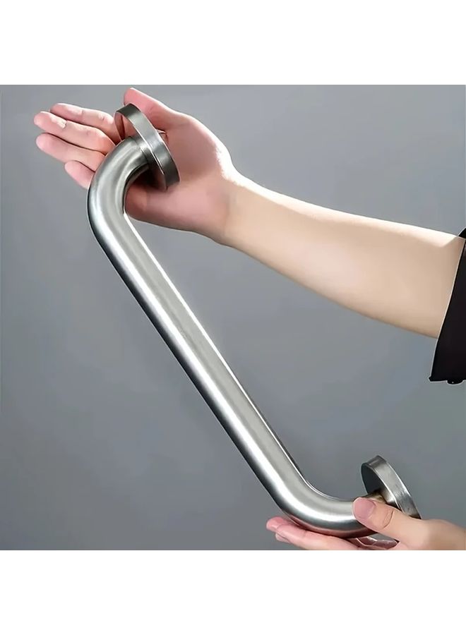 3 Piece Stainless Steel Handrails 11 8 15 75 19 69 Inch Bathroom Safety Bars - Image 2