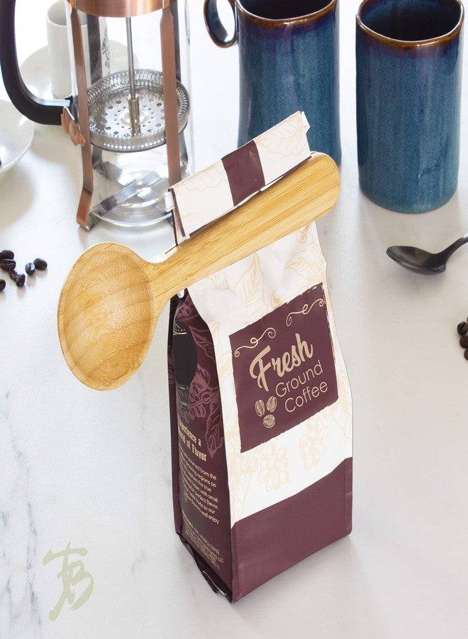 Totally Bamboo Coffee Scoop with Bag Clip - Image 3