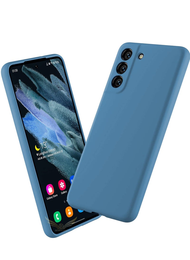 BORTONY Galaxy S21 FE Case,Liquid Silicone Protective Case Cover With Camera Protection For Samsung Galaxy S21 FE - Image 1